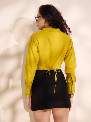 AVENNA CROP SHIRT