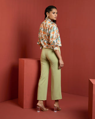 YADRA LANTERN SLEEVE TOP