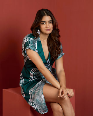 RABIA COLLARED DRESS