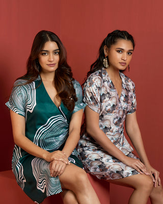 RABIA COLLARED DRESS