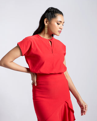 SORAYA  ASYMMETRICAL DRESS