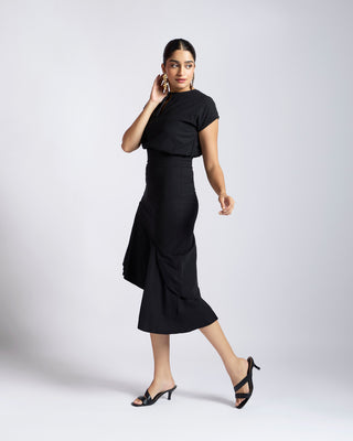 SORAYA  ASYMMETRICAL DRESS