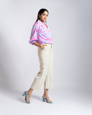 YADRA LANTERN SLEEVE TOP