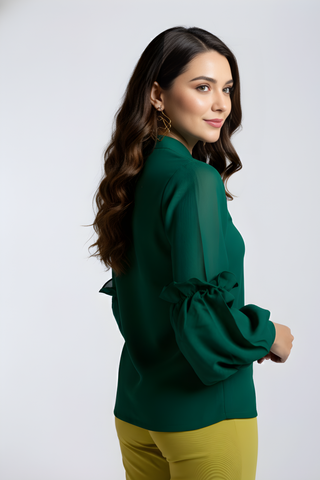YADRA BILLOWY TOP