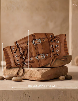 MEHER TAN BELT