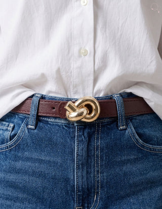 TIRA WINE KNOT BELT