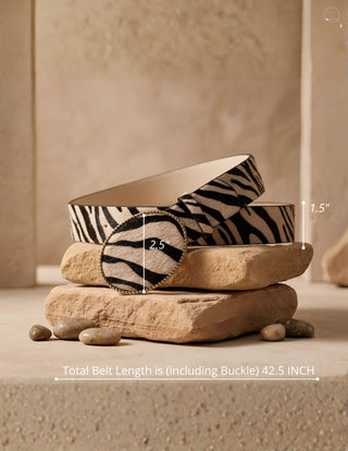 SITARA ZEBRA BELT