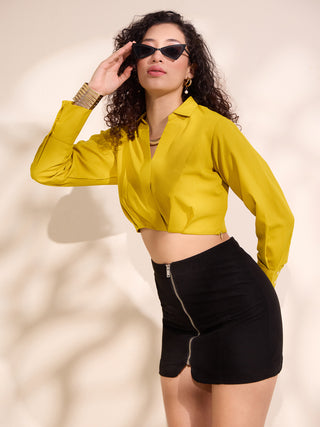 AVENNA CROP SHIRT