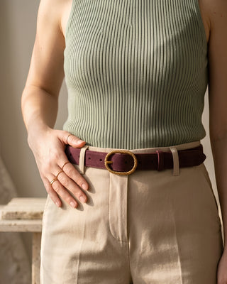 SABA MADDER RED BELT