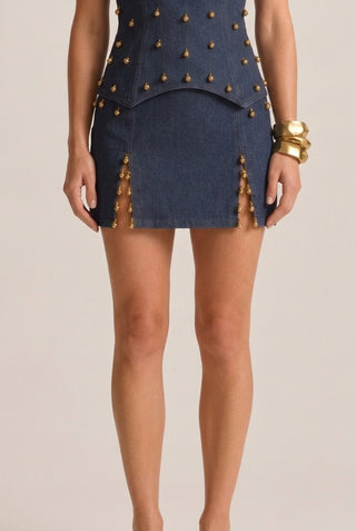 Jehan Denim Skirt