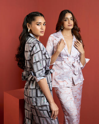 PALERMO PRINTED CO-ORD SET