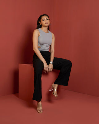 AGSY TAILORED CROP TOP