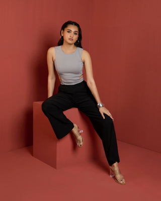 AGSY TAILORED CROP TOP