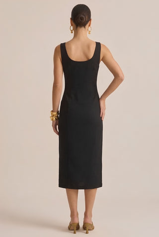 Siyah Slit Dress