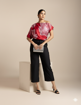 ONIKA SATIN TOP